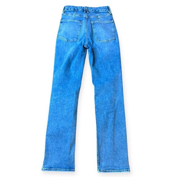 GOOD AMERICAN Women’s Light Blue Wash Good Icon 90’s Relaxed Style Jeans Size 8/ - Picture 3 of 6